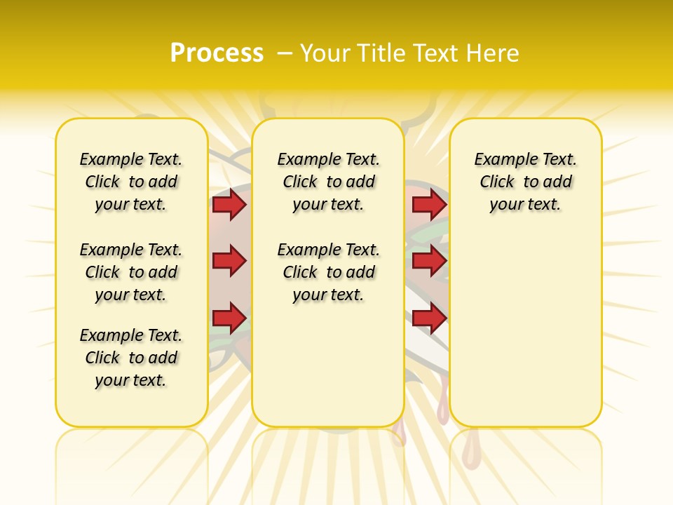 A Heart With A Knife And A Chain Wrapped Around It PowerPoint Template