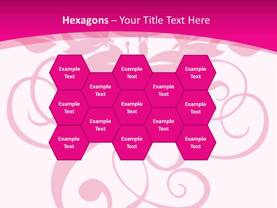 A Pink And White Flower Powerpoint Presentation PowerPoint Template