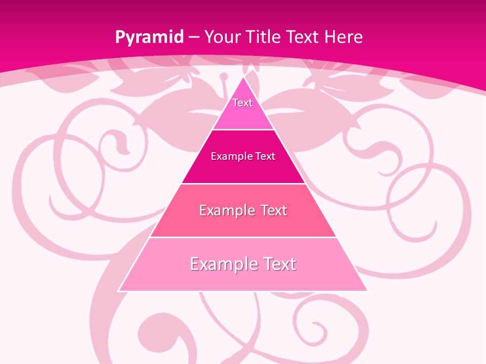 A Pink And White Flower Powerpoint Presentation PowerPoint Template