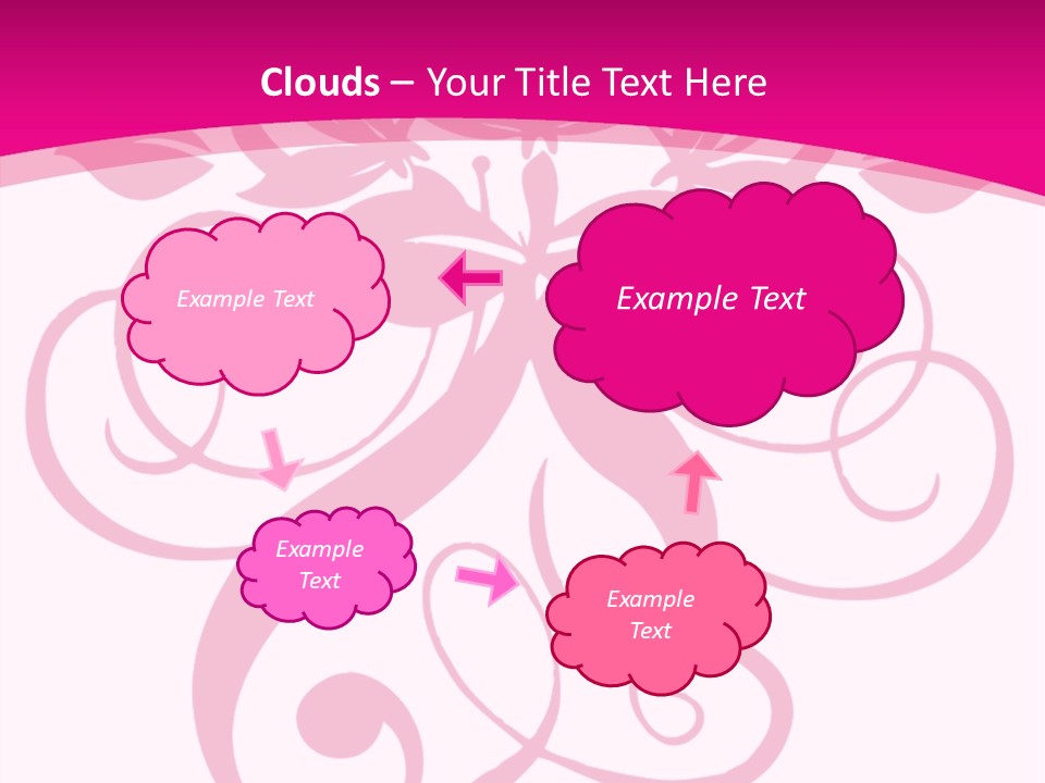 A Pink And White Flower Powerpoint Presentation PowerPoint Template