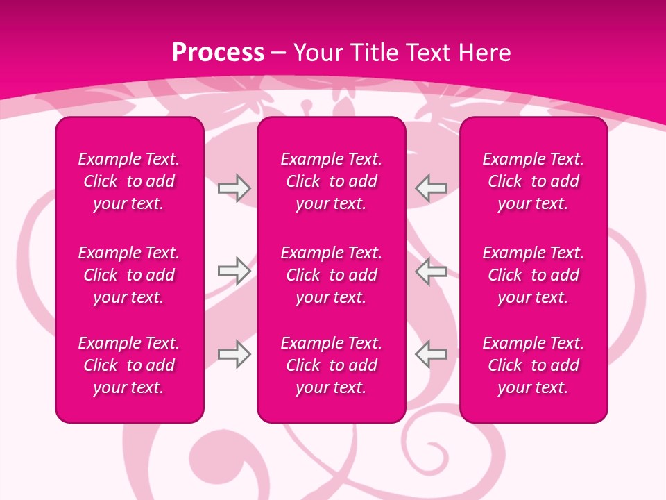 A Pink And White Flower Powerpoint Presentation PowerPoint Template