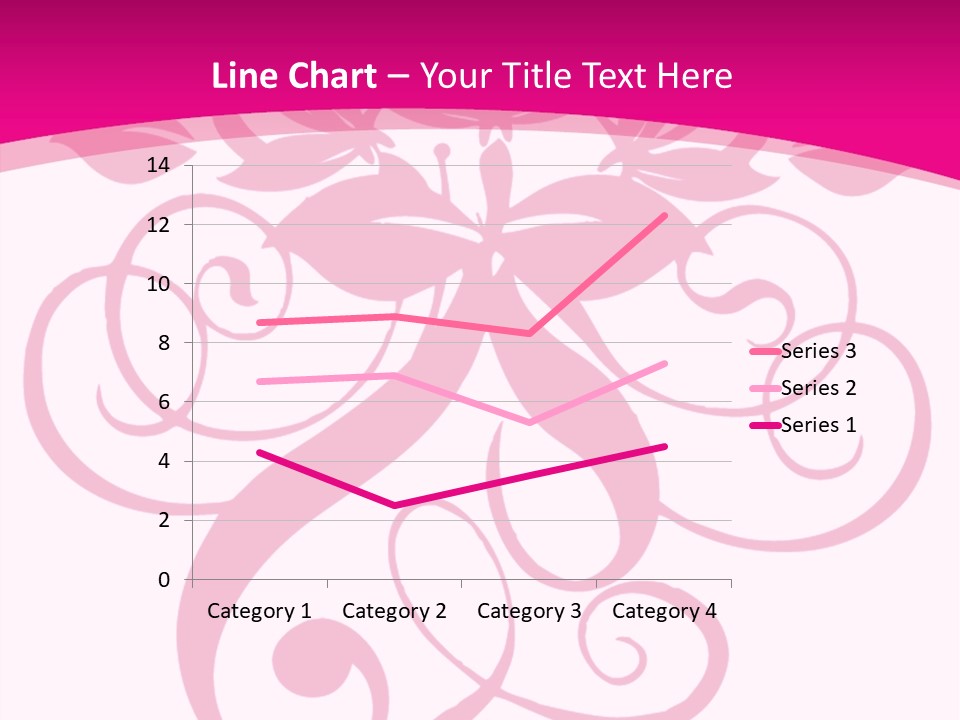 A Pink And White Flower Powerpoint Presentation PowerPoint Template