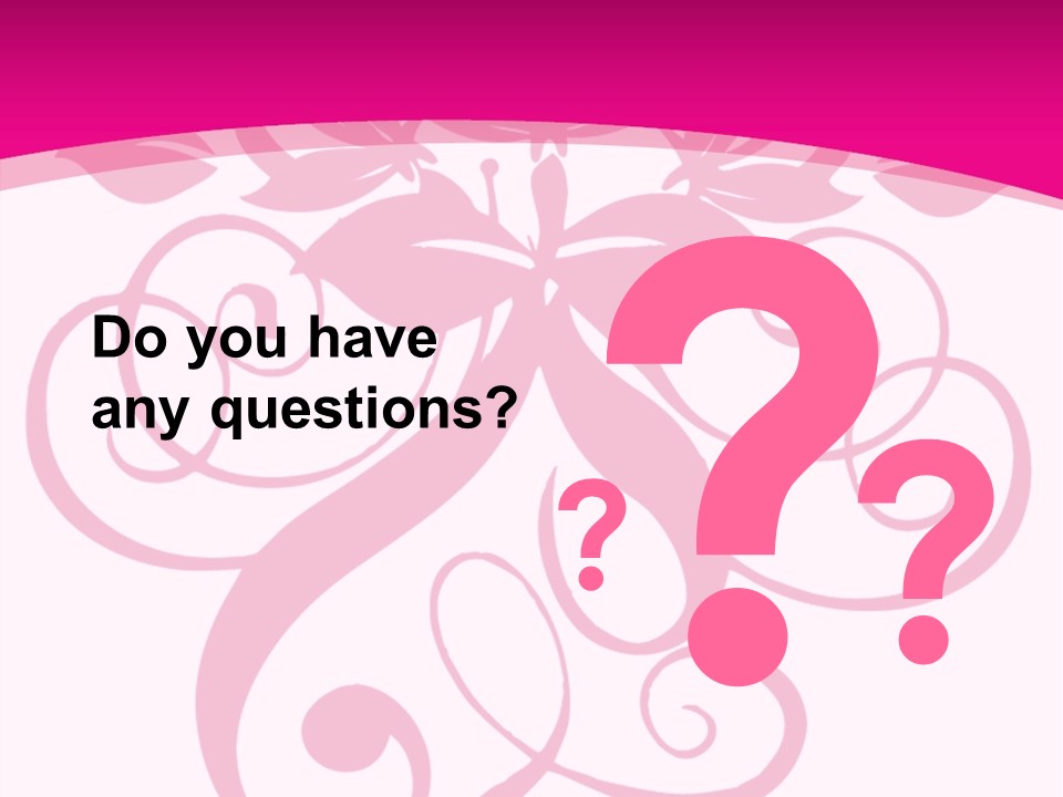 A Pink And White Flower Powerpoint Presentation PowerPoint Template