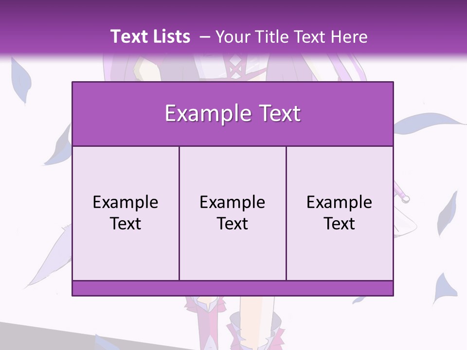 A Woman In A Purple Dress Is Walking Down The Runway PowerPoint Template