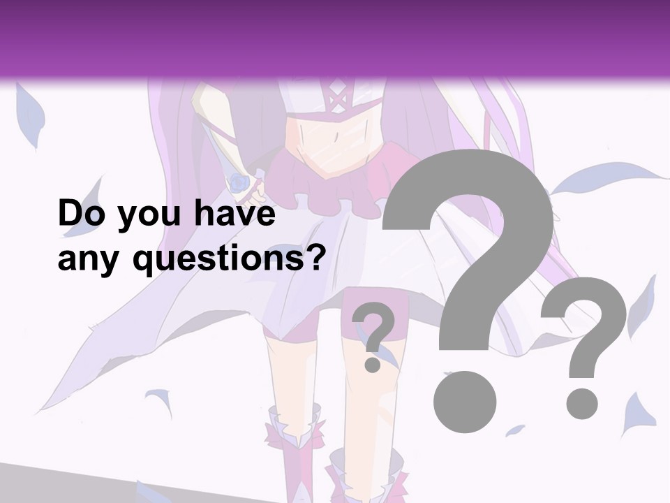 A Woman In A Purple Dress Is Walking Down The Runway PowerPoint Template