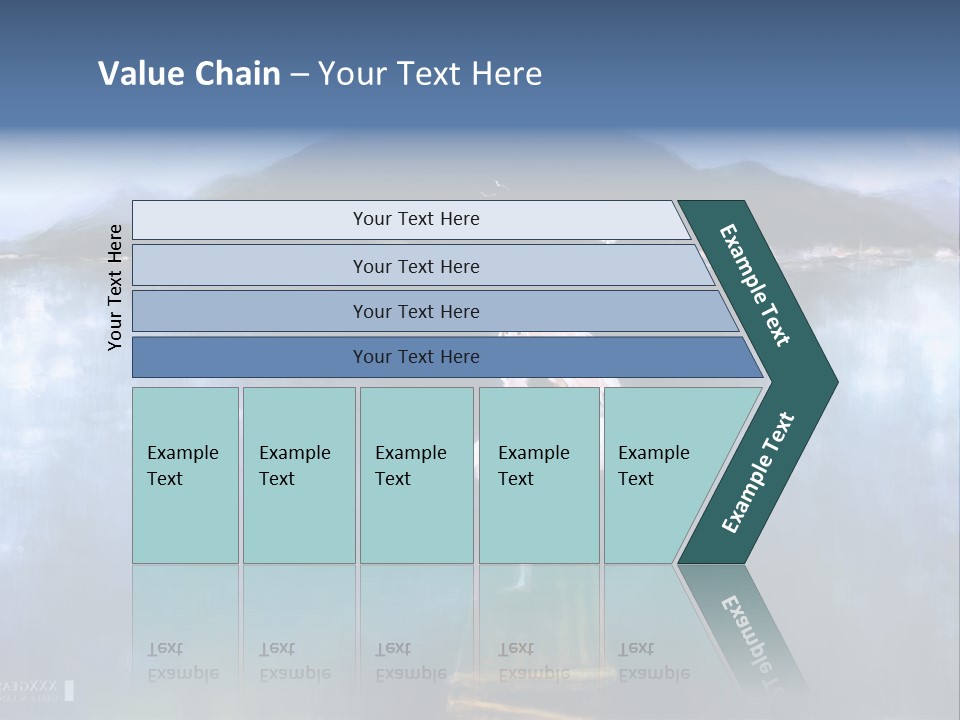 A Woman In A White Dress Standing On A Dock PowerPoint Template