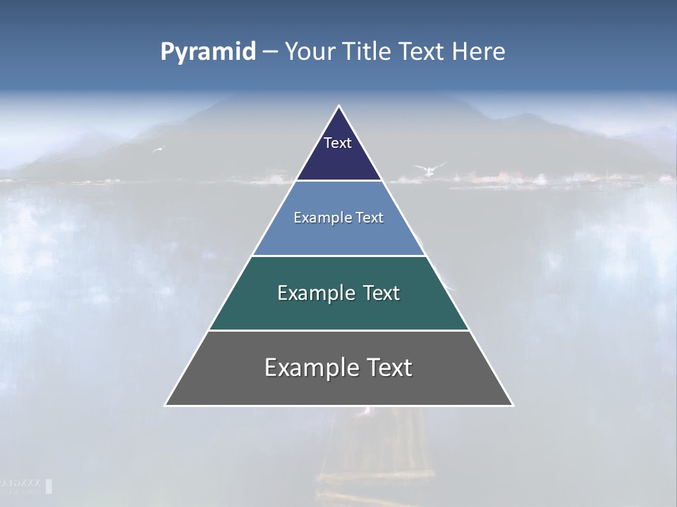 A Woman In A White Dress Standing On A Dock PowerPoint Template