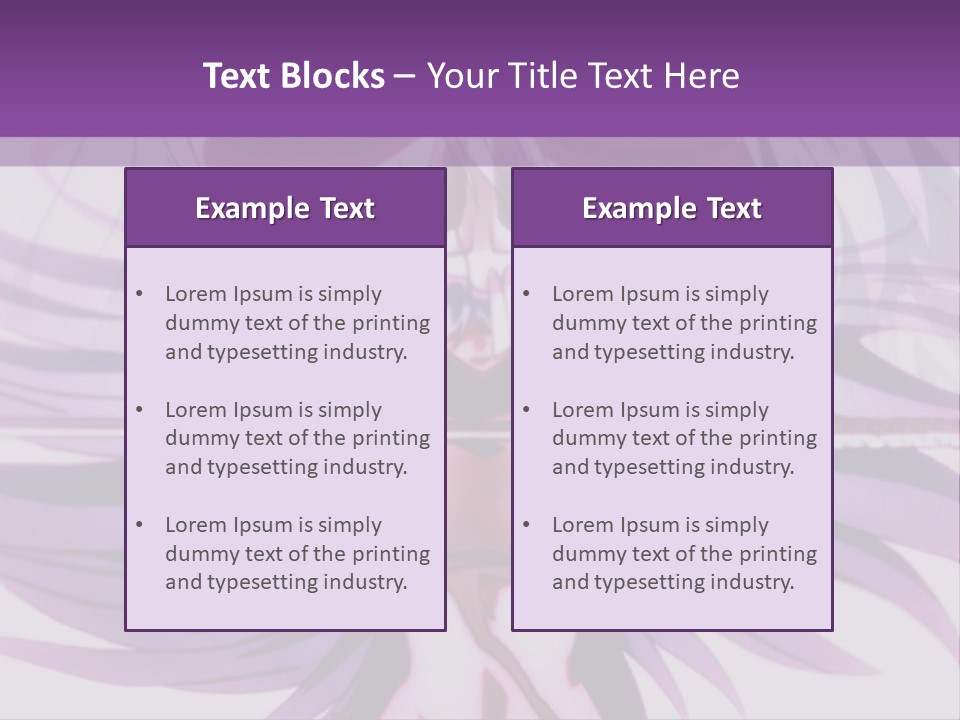 A Woman With Long White Hair Holding A Sword PowerPoint Template