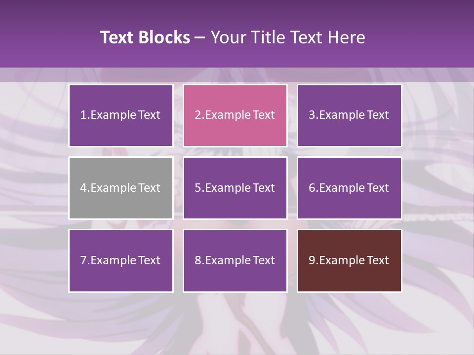 A Woman With Long White Hair Holding A Sword PowerPoint Template