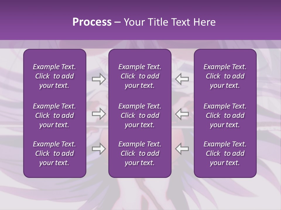 A Woman With Long White Hair Holding A Sword PowerPoint Template