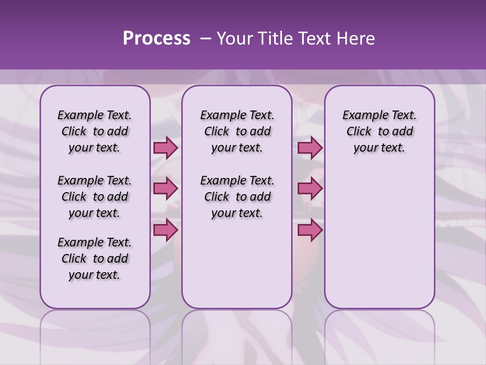A Woman With Long White Hair Holding A Sword PowerPoint Template
