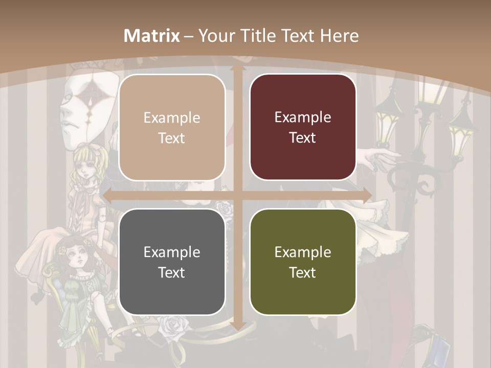 A Group Of People Dressed Up In Costumes PowerPoint Template