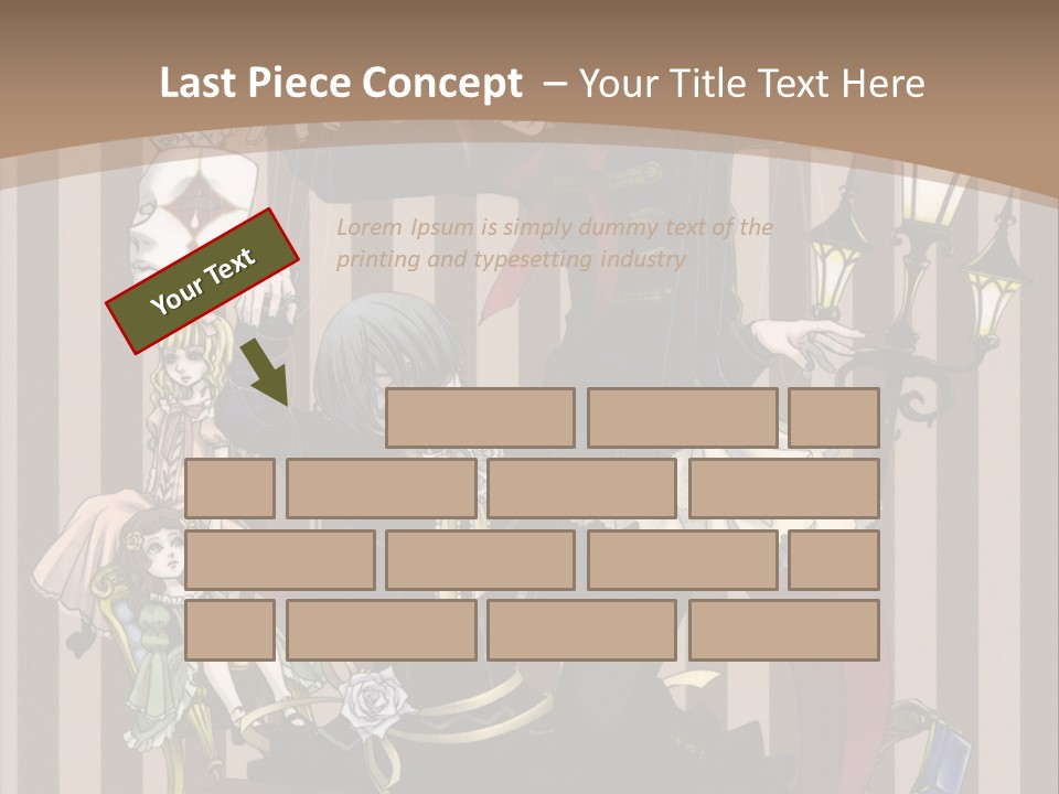 A Group Of People Dressed Up In Costumes PowerPoint Template