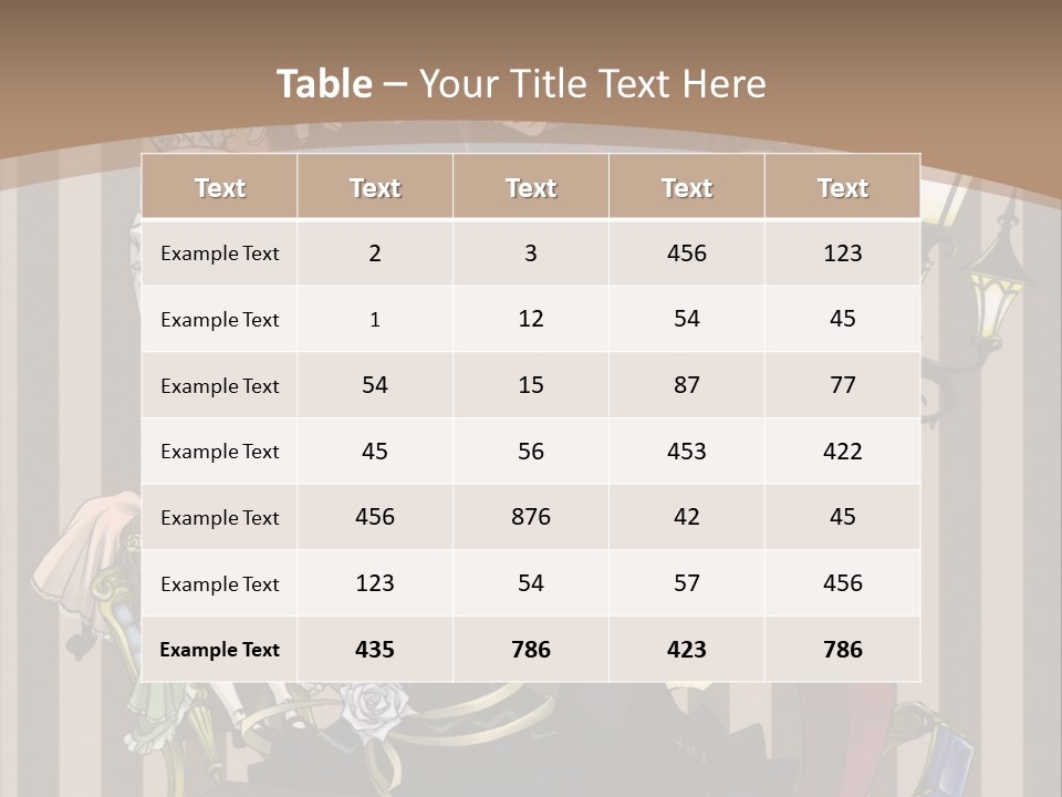 A Group Of People Dressed Up In Costumes PowerPoint Template