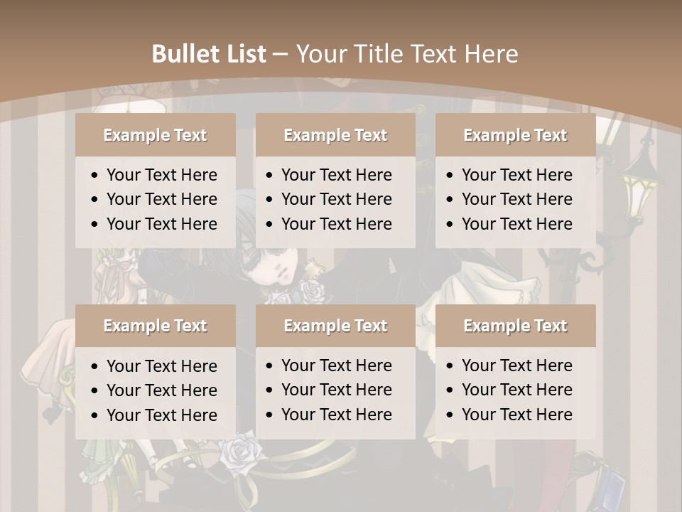 A Group Of People Dressed Up In Costumes PowerPoint Template