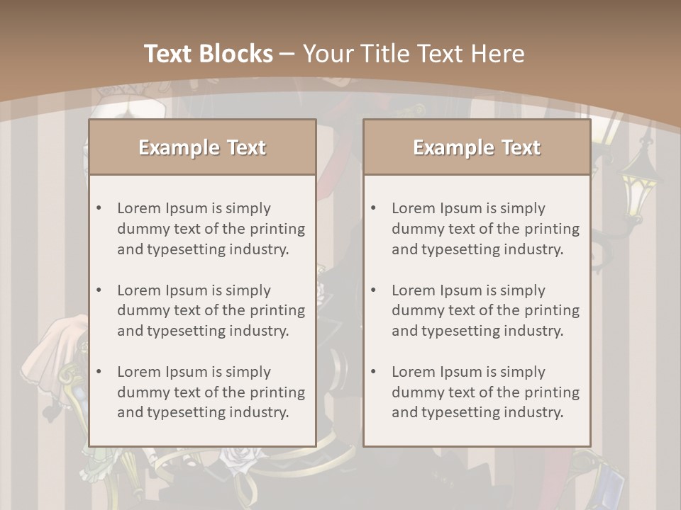 A Group Of People Dressed Up In Costumes PowerPoint Template