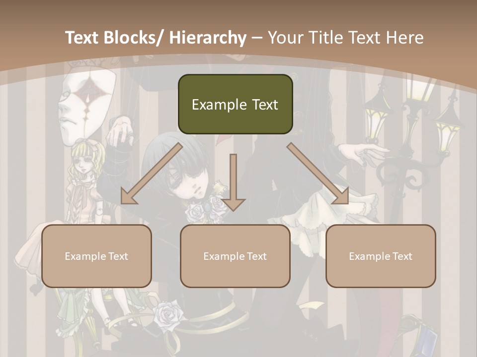 A Group Of People Dressed Up In Costumes PowerPoint Template