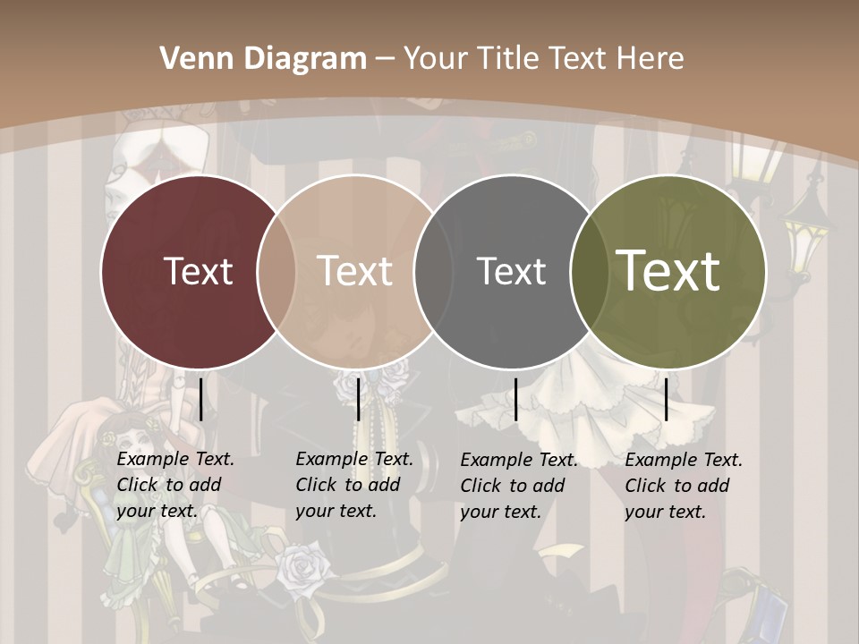 A Group Of People Dressed Up In Costumes PowerPoint Template