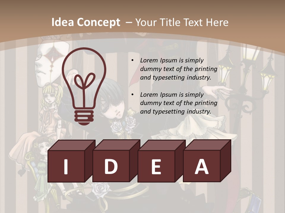 A Group Of People Dressed Up In Costumes PowerPoint Template