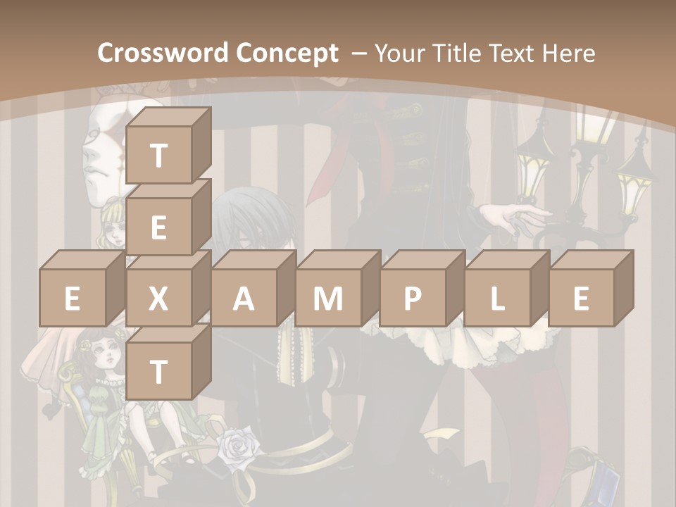 A Group Of People Dressed Up In Costumes PowerPoint Template