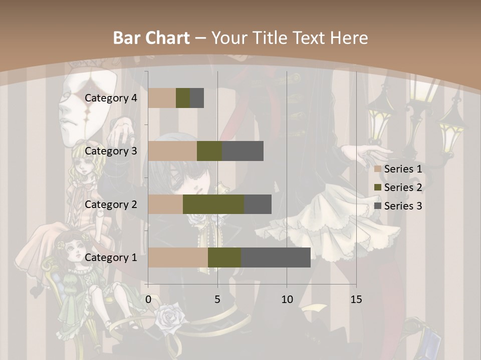 A Group Of People Dressed Up In Costumes PowerPoint Template