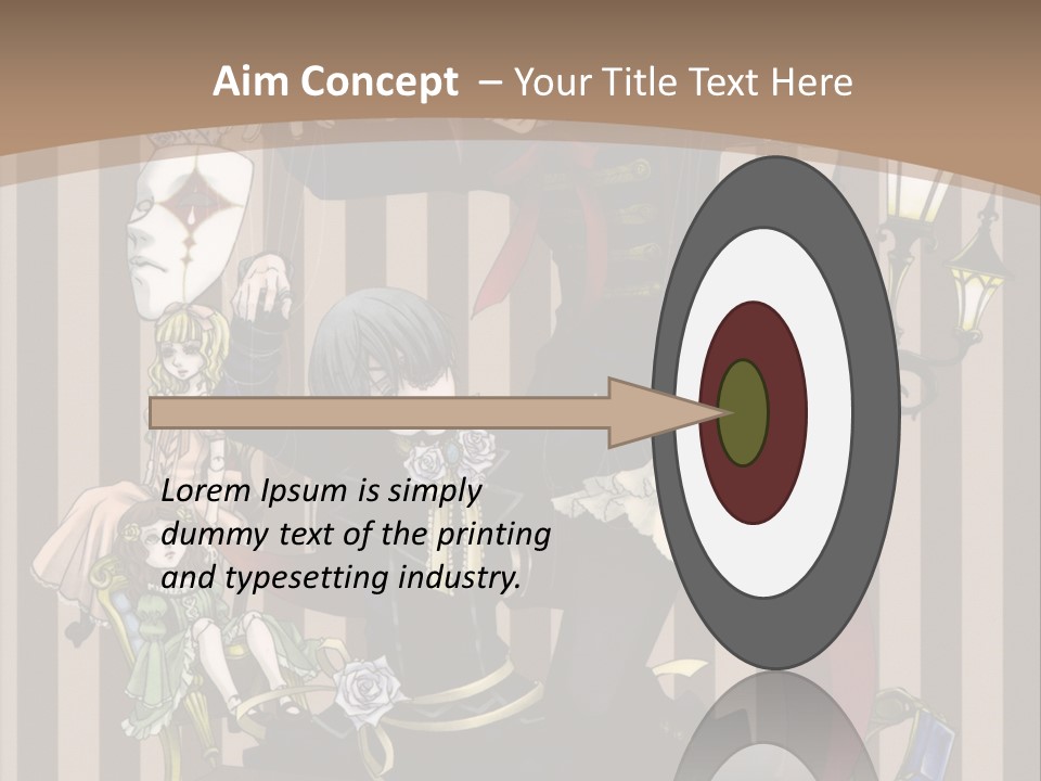 A Group Of People Dressed Up In Costumes PowerPoint Template