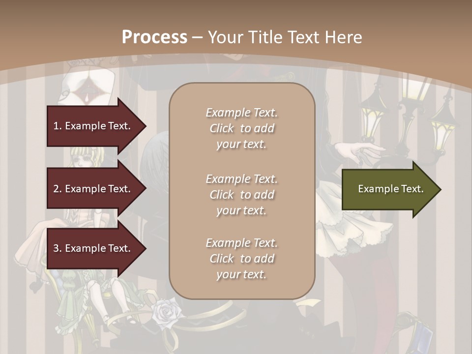 A Group Of People Dressed Up In Costumes PowerPoint Template