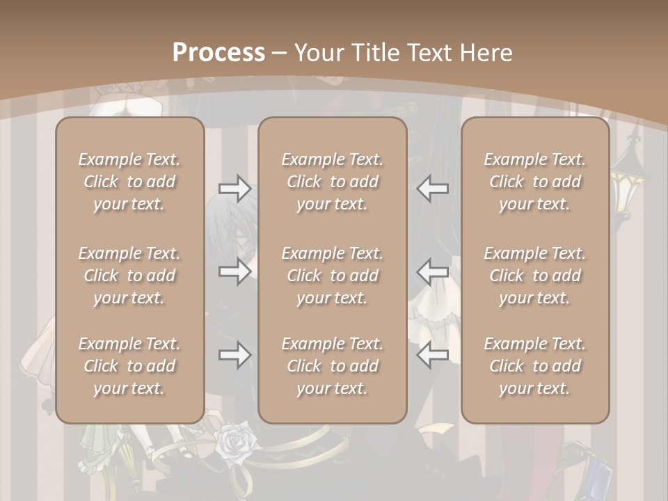 A Group Of People Dressed Up In Costumes PowerPoint Template