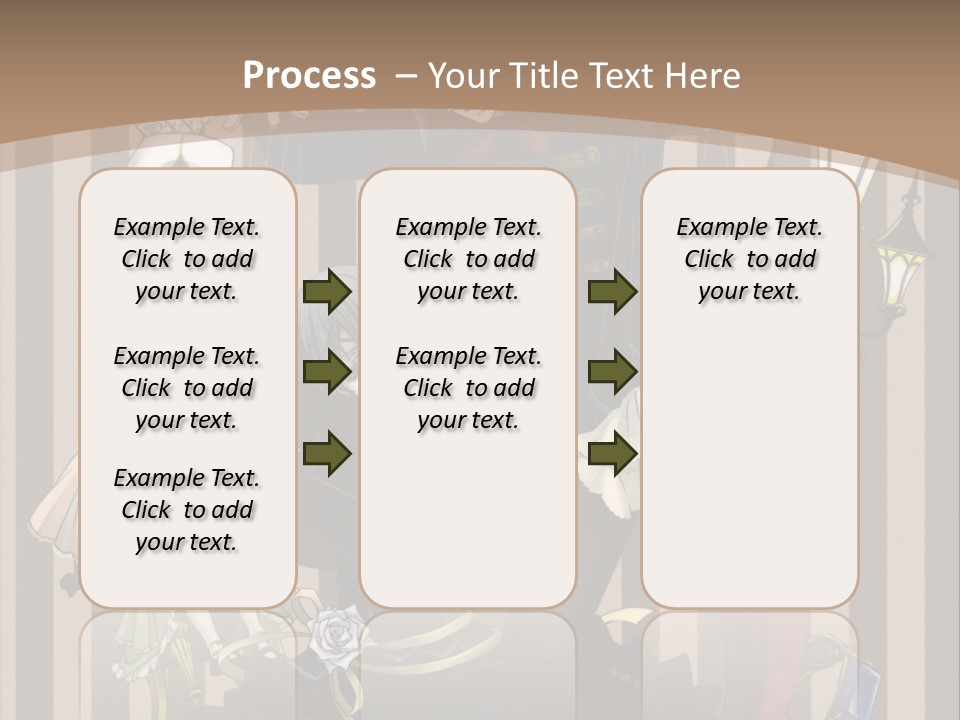 A Group Of People Dressed Up In Costumes PowerPoint Template