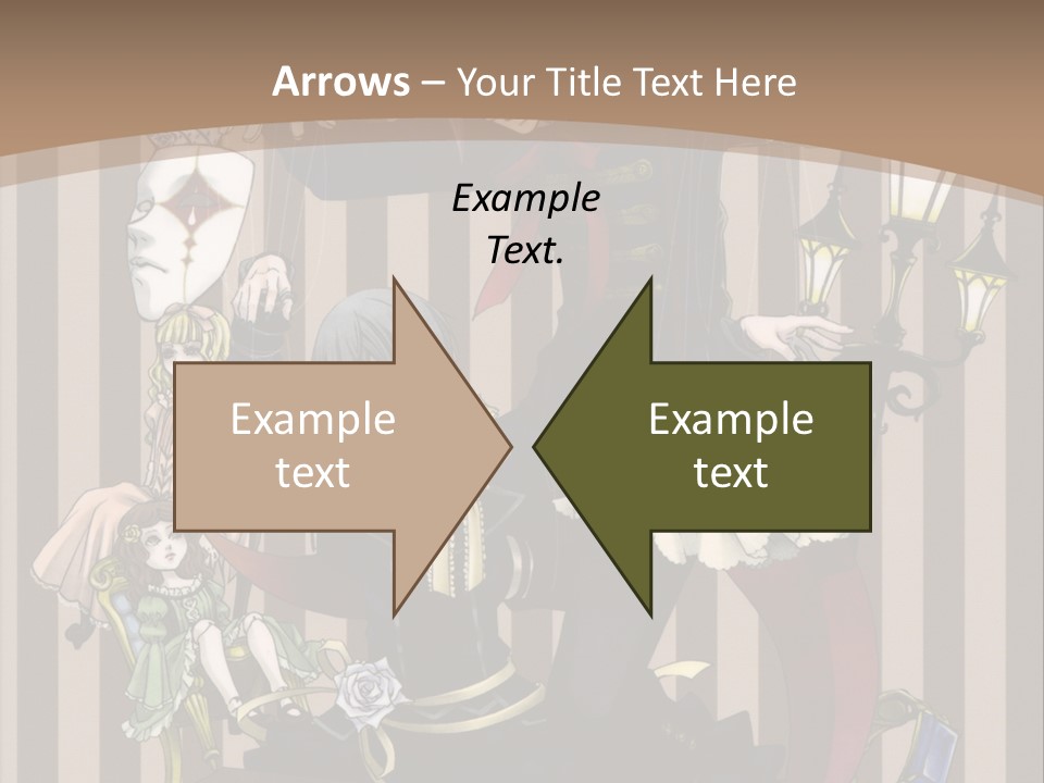 A Group Of People Dressed Up In Costumes PowerPoint Template