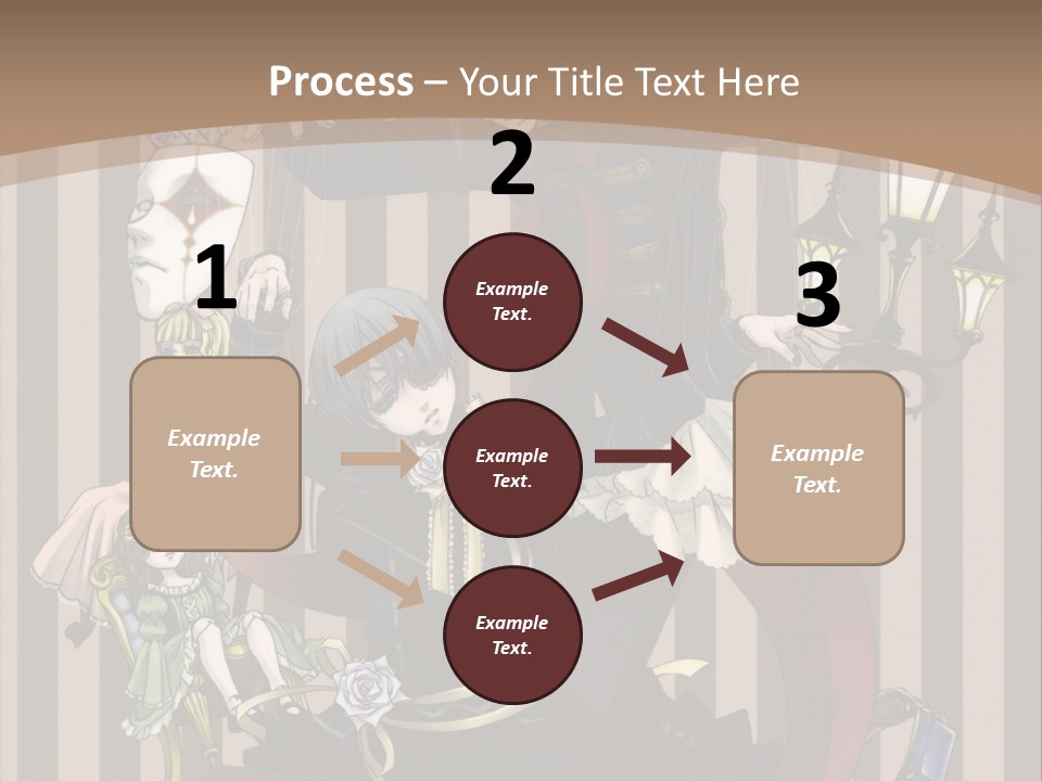 A Group Of People Dressed Up In Costumes PowerPoint Template