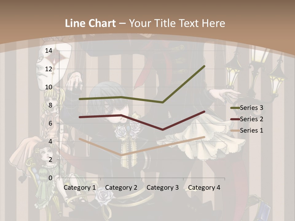 A Group Of People Dressed Up In Costumes PowerPoint Template
