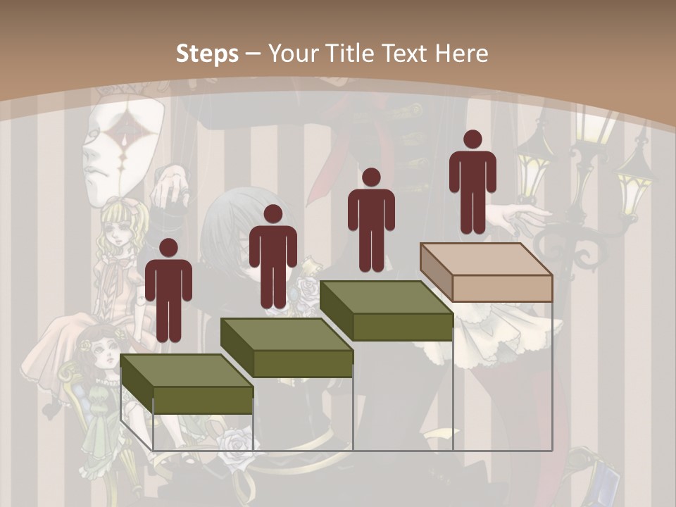 A Group Of People Dressed Up In Costumes PowerPoint Template