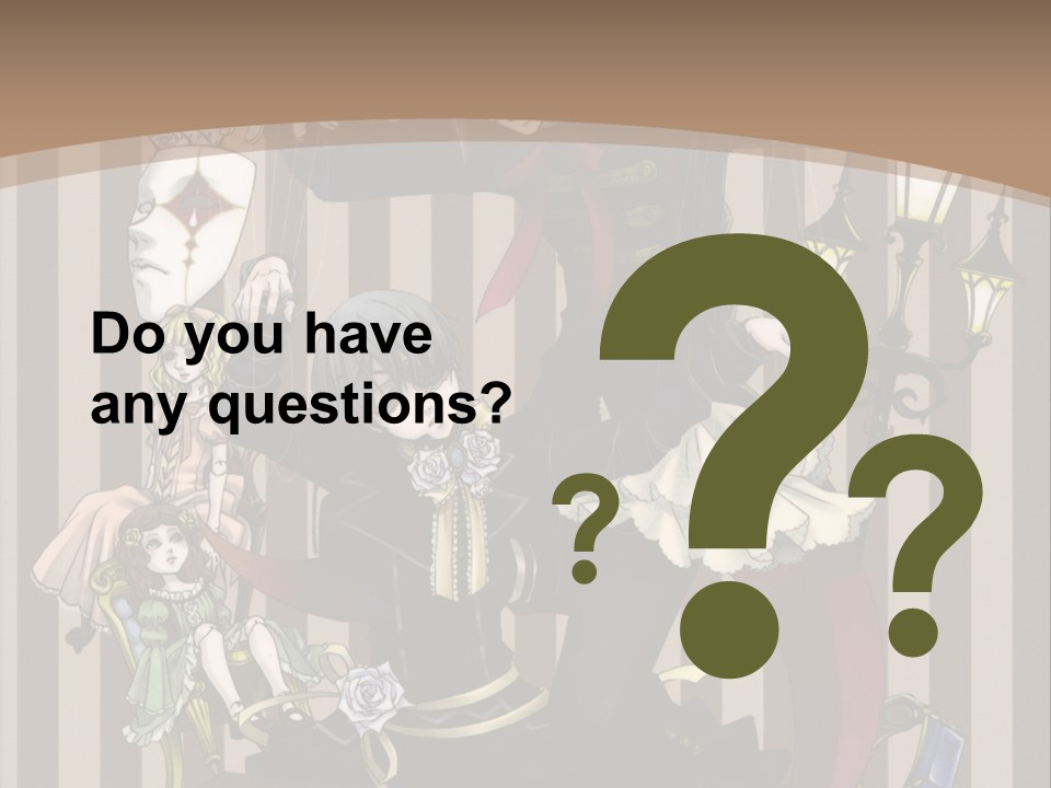 A Group Of People Dressed Up In Costumes PowerPoint Template