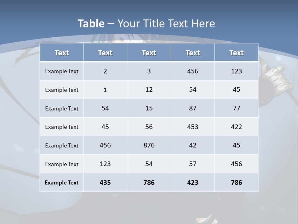 A Couple Of Anime Characters Standing Next To Each Other PowerPoint Template