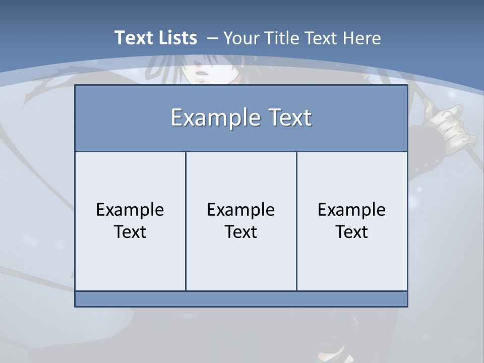 A Couple Of Anime Characters Standing Next To Each Other PowerPoint Template
