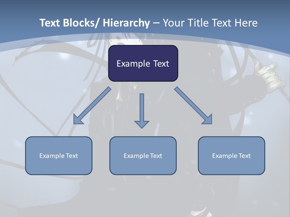 A Couple Of Anime Characters Standing Next To Each Other PowerPoint Template