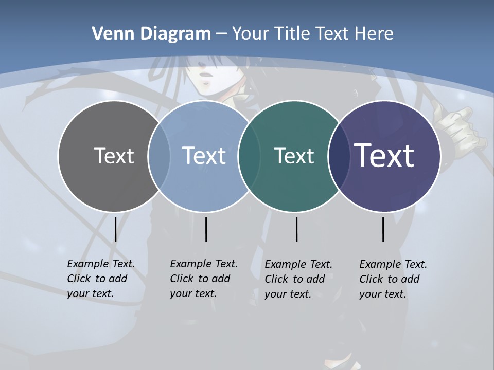 A Couple Of Anime Characters Standing Next To Each Other PowerPoint Template