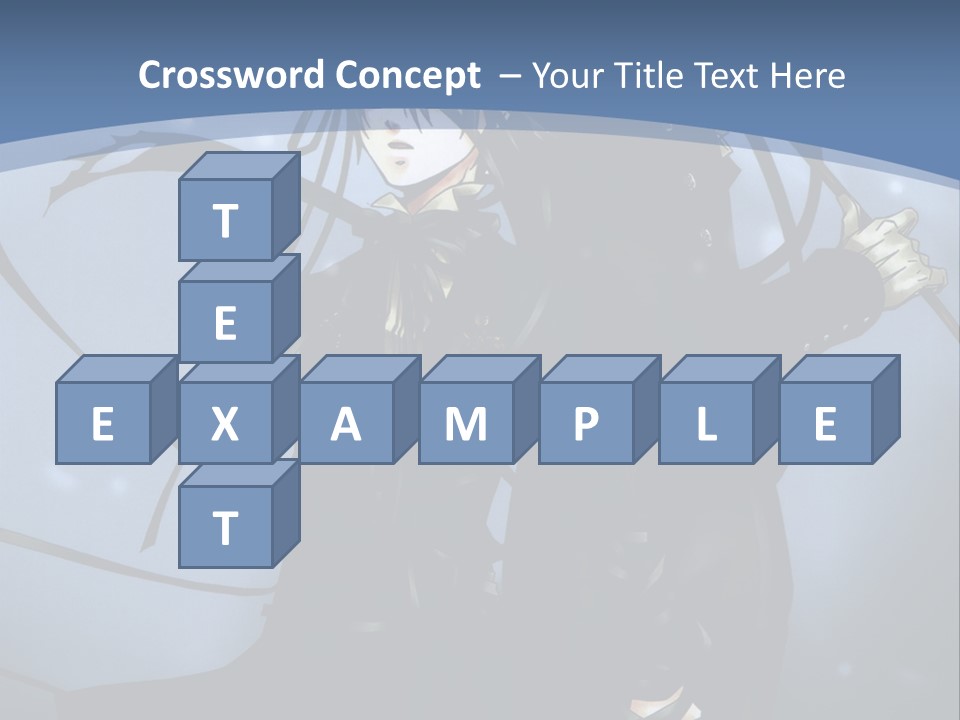 A Couple Of Anime Characters Standing Next To Each Other PowerPoint Template