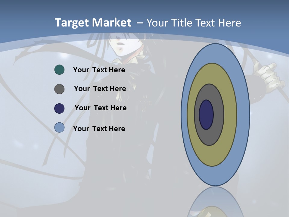 A Couple Of Anime Characters Standing Next To Each Other PowerPoint Template