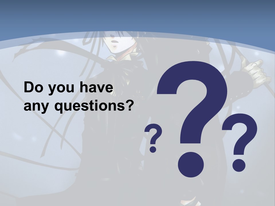 A Couple Of Anime Characters Standing Next To Each Other PowerPoint Template