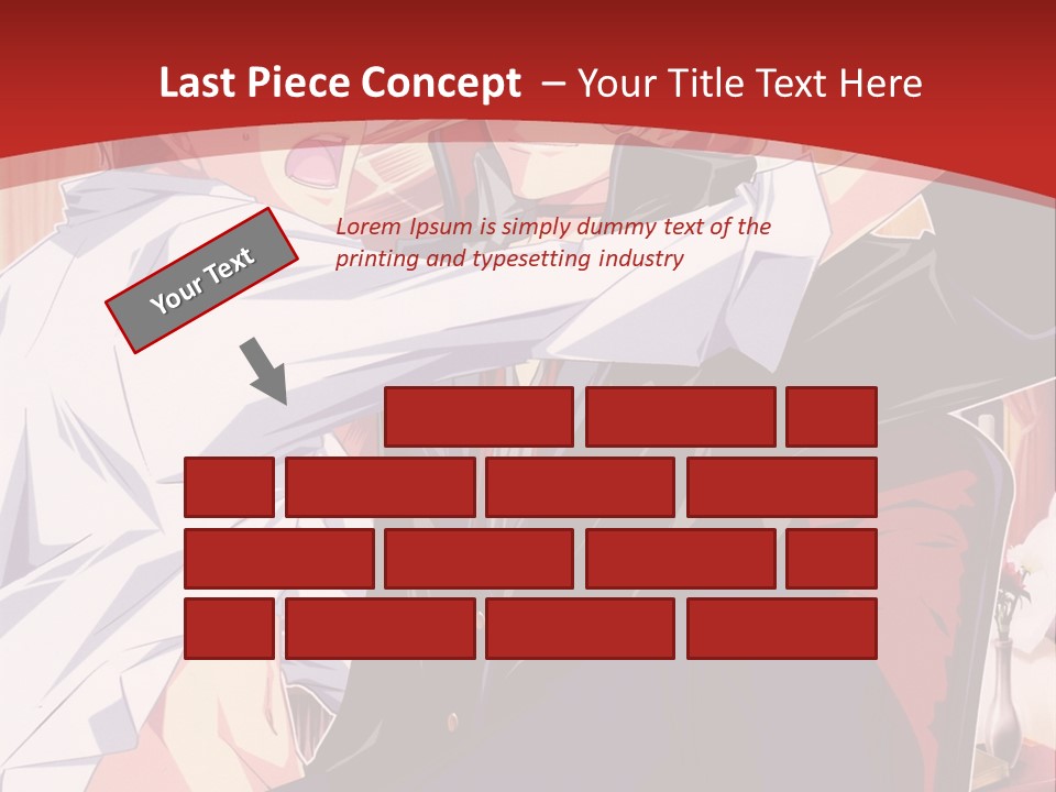 A Couple Of People That Are In A Room PowerPoint Template