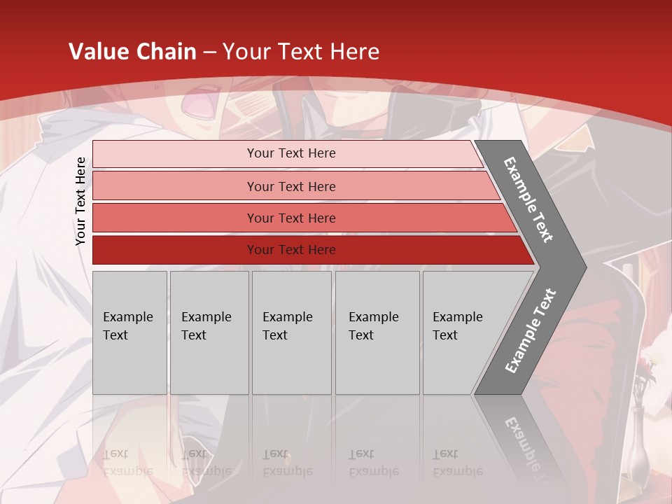 A Couple Of People That Are In A Room PowerPoint Template