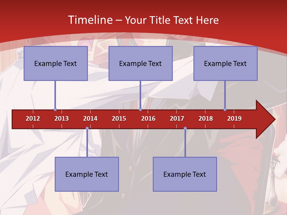 A Couple Of People That Are In A Room PowerPoint Template
