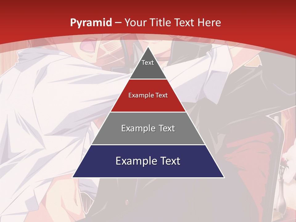 A Couple Of People That Are In A Room PowerPoint Template