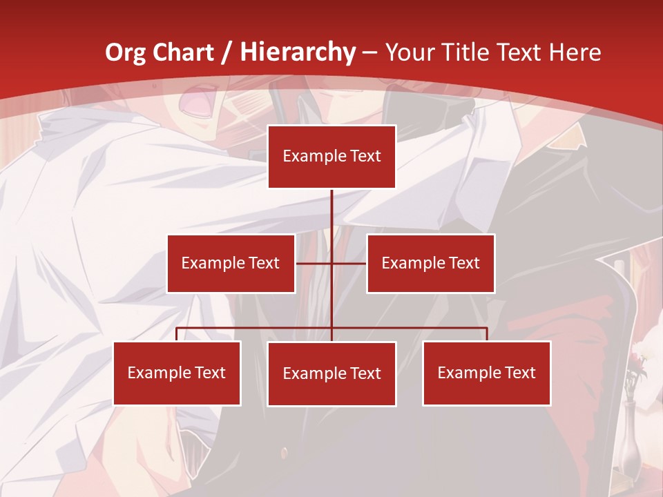 A Couple Of People That Are In A Room PowerPoint Template