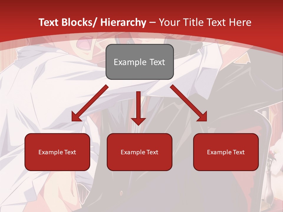 A Couple Of People That Are In A Room PowerPoint Template