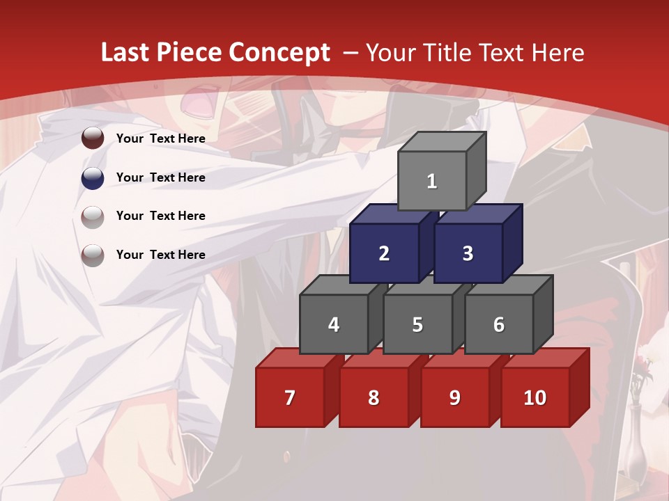 A Couple Of People That Are In A Room PowerPoint Template