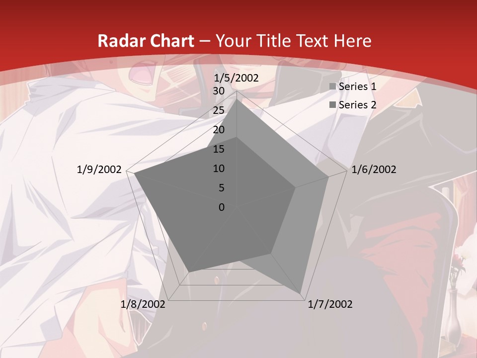 A Couple Of People That Are In A Room PowerPoint Template