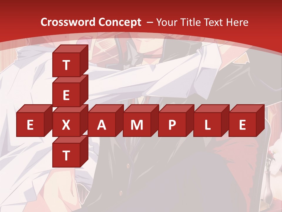 A Couple Of People That Are In A Room PowerPoint Template